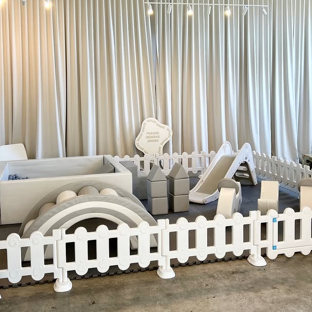 The Bubba Club’s soft play party setup